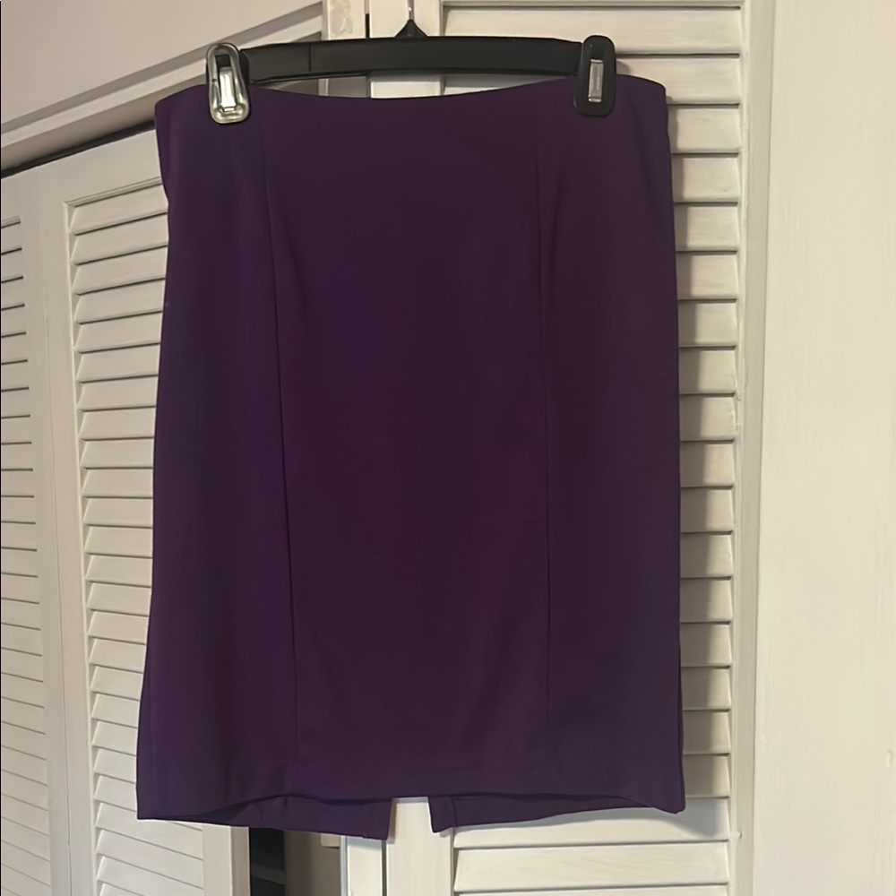 Elegant Purple Women's Skirt